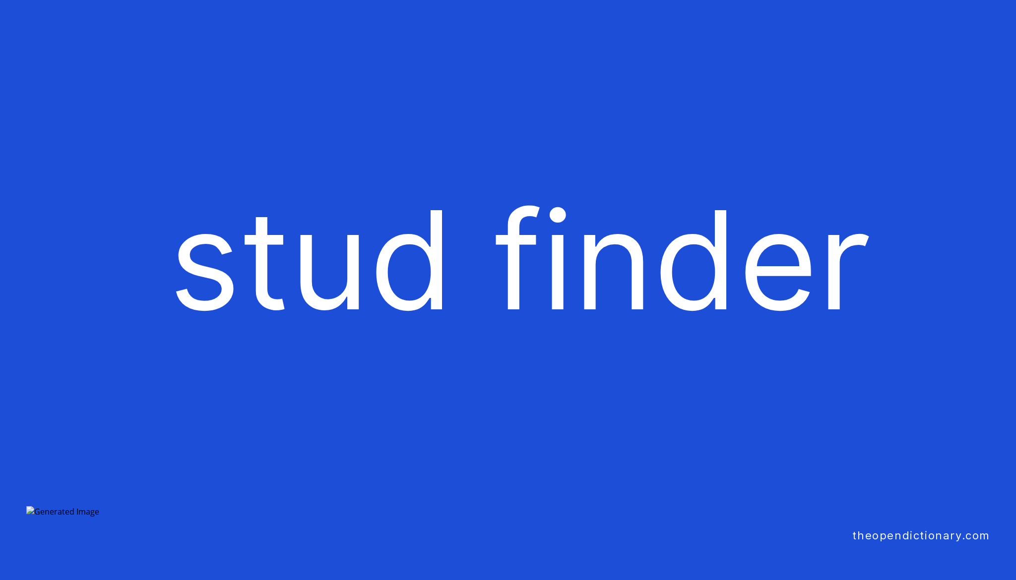 stud-finder-meaning-of-stud-finder-definition-of-stud-finder